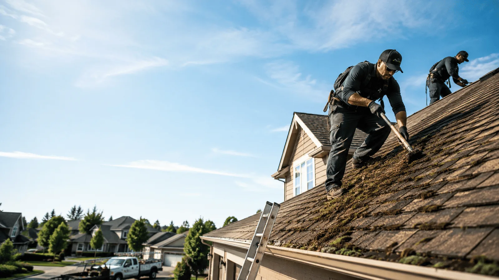 Roof Moss Removal in Clarksville, OH near me